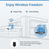 Picture of 8CH ExpandableSANNCE Wireless Security Camera System 8CH H.264+ 1080P Home NVR w/ 4Pcs 2MP Outdoor Enhanced Signal WiFi Surveillance Cam, Weatherproof, P2P, MotionAlert and Screenshot,NO Hard Drive