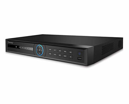 Picture of Amcrest 5Series 4K NVR 16-Channel NV5216 16CH (Record 16CH 4K @30fps, View/Playback 4CH 4K @30fps) Network Video Recorder - Supports up to 2 x 10TB Hard Drive (Not Included) (No PoE Ports Included)