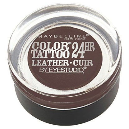 Picture of Maybelline New York Eyestudio ColorTattoo Metal 24HR Cream Gel Eyeshadow, Chocolate Suede, 0.14 Ounce (1 Count)