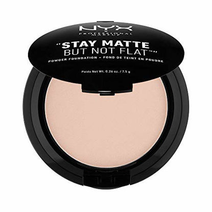 Picture of NYX PROFESSIONAL MAKEUP Stay Matte But Not Flat Powder Foundation, Creamy Natural