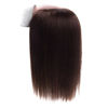 Picture of 12" Clip in Hair Extensions Remy Human Hair for Women - Silky Straight Human Hair Clip in Extensions 50grams 4pieces Dark Brown #2 Color