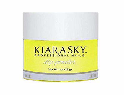 Picture of Kiara Sky Dip Powder. New Yolk City Long-Lasting and Lightweight Nail Dipping Powder, 1 Ounce