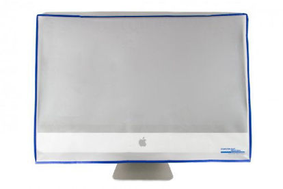 Picture of Dust and Water Resistant Silky Smooth Antistatic Vinyl iMac Monitor Dust Cover for 20" iMac 20.5W x17H x3(Top)/8(Bottom) D