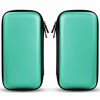 Picture of iMangoo Shockproof Carrying Case Hard Protective EVA Case Impact Resistant Travel 12000mAh Bank Pouch Bag USB Cable Organizer Earbuds Sleeve Pocket Accessory Smooth Coating Zipper Wallet Mint