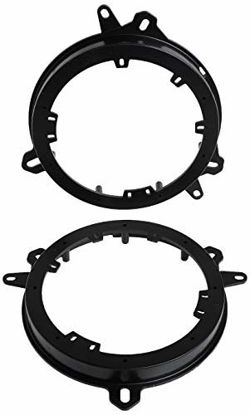 Picture of Metra 82-8148 6" to 6-3/4" Speaker Adapter for Select Toyota/Lexus/Scion 1998-Up Vehicles, Black