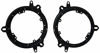 Picture of Metra 82-8148 6" to 6-3/4" Speaker Adapter for Select Toyota/Lexus/Scion 1998-Up Vehicles, Black