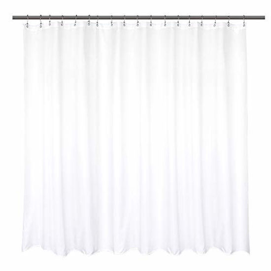 Extra Wide Fabric Shower Curtain Liner, Hotel Fabric Shower Curtain Liner