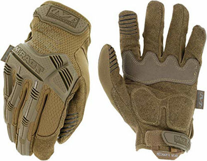 Picture of Mechanix Wear: M-Pact Coyote Tactical Work Gloves (Small, Coyote Brown)