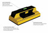 Picture of Franklin Sensors FS710PROProSensor 710+ Professional Stud Finder with Built-in Bubble Level & Ruler,Yellow