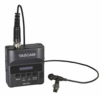 Picture of Tascam DR-10L Portable Digital Audio Recorder with Lavalier Microphone