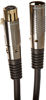 Picture of Monoprice Premier Series XLR Male to XLR Female - 6Ft - Black - Gold Plated | 16AWG Copper Wire conductors [Microphone & Interconnect]