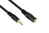 Picture of Movo MC20 3.5mm Audio Cable - 3.5mm TRS Female to Male 20ft Extension Cord for Microphones, Headphones, and More