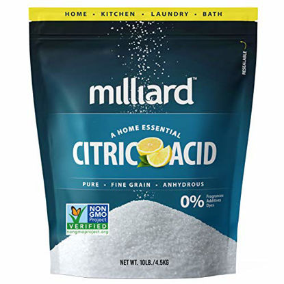 Picture of Milliard Citric Acid 10 Pound - 100% Pure Food Grade NON-GMO Project VERIFIED (10 Pound)