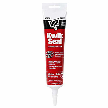 Picture of Dap 18001 Kwik Seal Caulk with 5.5-Ounce Tube, White