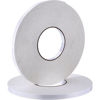 Picture of 2 Rolls Double Sided Foam Tape White PE Foam Tape Sponge Soft Mounting Adhesive Tape (1/2 inch by 50 Feet)
