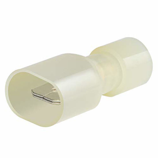 GetUSCart AIRIC Male Spade Connector 1210 Gauge 100PCS Nylon Fully