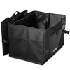 Picture of Trunk Organizer for Car Storage - Organizers Best for SUV Truck Van Auto Accessories Organization Caddy Bag - Front or Back-Seat Vehicle Sedan Interior Collapsible Bin Automotive Grocery Organize Box