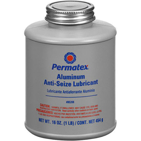 Picture of Permatex 80208 Anti-Seize Lubricant with Brush Top Bottle, 16 oz.