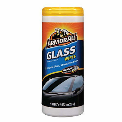 Picture of Armor All 10865 Glass Wipes 25 Ct.