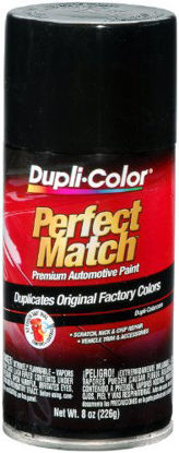 Picture of Dupli-Color EBUN01007 Universal Gloss Black Perfect Match Automotive Paint - 8 oz. Aerosol