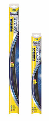 Picture of Rain-X - 810161 Latitude Water Repellency Wiper Blade Combo Pack 26 and 18