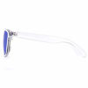 Picture of Women Sunglasses Vintage Squre Frame Crystal Color UV400 Lens UVA/UVB Protection Fit for Outdoor,Ski Vacation (Crystal, Ice Blue)