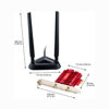 Picture of ASUS PCE-AC56 Dual-Band 2x2 AC1300 WiFi PCIe Adapter with Heat Sink, Detachable Antennas and Antenna Base