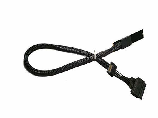 Picture of DiLinKer M.2 to U.2(SFF-8639) PCIe NVMe SSD Cable- PCIe NVMe U.2 (SFF-8639) Drive to M.2 Host Adapter-U.2 SSD Converter -with Power  Cable(50CM)