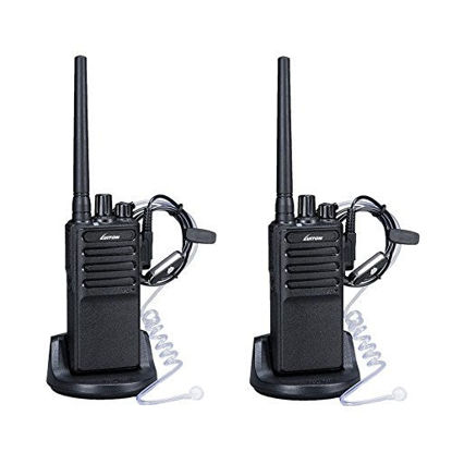 Picture of Walkie Talkies Voice Scrambler with Earpiece for Adults Outdoor CS Hiking Hunting Travelling Long Distance 2 Way Radios By Luiton (2 Packs)