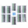 Picture of 100Pcs Embedded Optic Fiber Connector SC/APC Quick Fast Cold Connector Connection Adapter for FTTH