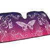 Picture of BDK Premium Front Windshield Sun Shade-Accordion Folding Auto Sunshade for Car Truck SUV-Blocks UV Rays Sun Visor Protector-Keep Your Vehicle Cool- 58 x 27 Inch (Pink Butterfly)