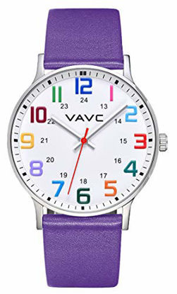 Picture of VAVC Nurse Watch for Medical Students,Doctors,Women with Second Hand and 24 Hour. Easy to Read Watch