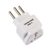 Picture of European Travel Adapter Plug Set - Pack of 4 Universal USA to Europe Outlet Adapters for All of Europe (Type C, E, F, G J, L) - Works in France, UK, Switzerland, Spain, Italy, Germany & More