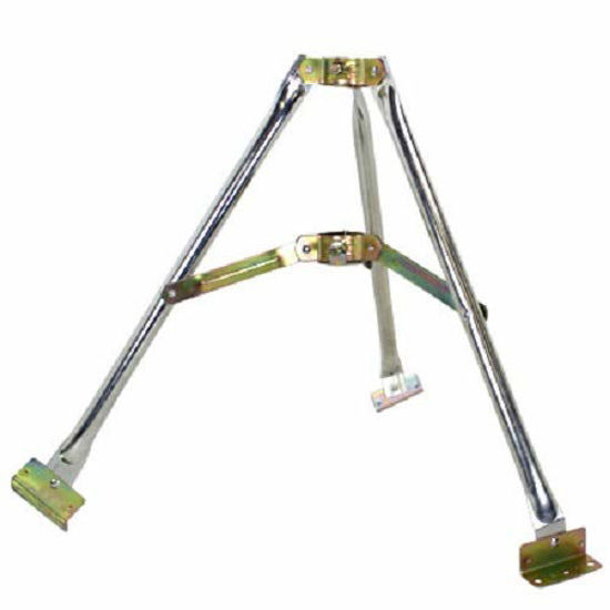 GetUSCart Perfect Vision 3' High Tripod Mount for Satellite Dish Includes 2" & 1 5/8" OD Mast