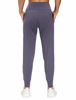 Picture of THE GYM PEOPLE Women's Joggers Pants Lightweight Athletic Leggings Tapered Lounge Pants for Workout, Yoga, Running (Small, Vintage Purple)