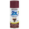 Picture of Rust-Oleum 249083 Painter's Touch 2X Ultra Cover, 12 Oz, Satin Claret Wine