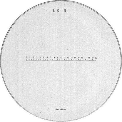 Picture of PEAK TSPS08-10 Loupe Precision Millimeter Reticle, 10X Magnification, 35mm Diameter, No 8