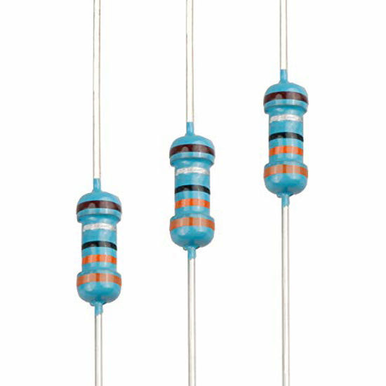 GetUSCart EDGELEC 100pcs 3.3 ohm Resistor 1/4w (0.25 Watt) ±1