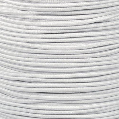 Picture of PARACORD PLANET Bungee Nylon Shock Cord 2.5mm 1/32", 1/16", 3/16", 5/16", 1/8, 3/8", 5/8", 1/4", 1/2 inch Crafting Stretch String 10 25 50 & 100 Foot Lengths Made in USA