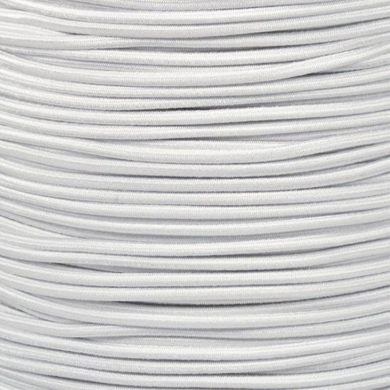 Picture of PARACORD PLANET Bungee Nylon Shock Cord 2.5mm 1/32", 1/16", 3/16", 5/16", 1/8, 3/8", 5/8", 1/4", 1/2 inch Crafting Stretch String 10 25 50 & 100 Foot Lengths Made in USA