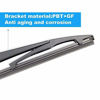 Picture of Rear Wiper Blade,ASLAM 14C Rear Windshield Wiper Blades Type-E for Original Equipment Replacement,Exact Fit(Pack of 2)