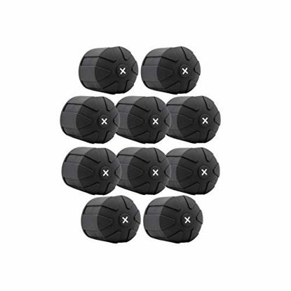 Picture of KUVRD Universal Lens Cap 2.0 - Fits 99% DSLR Lenses, Element Proof, Lifetime Coverage, Micro, 10-Pack