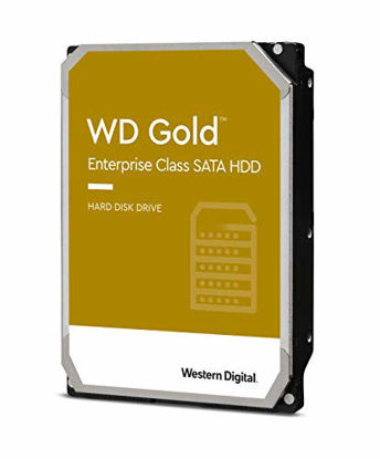 Picture of Western Digital 4TB WD Gold Enterprise Class Internal Hard Drive - 7200 RPM Class, SATA 6 Gb/s, 256 MB Cache, 3.5" - WD4003FRYZ