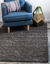 Picture of Unique Loom Solo Solid Shag Collection Modern Plush Graphite Gray Area Rug (2' 0 x 3' 0)