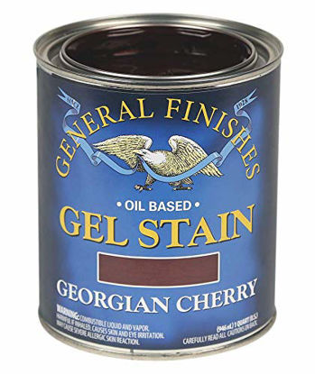 Picture of General Finishes Oil Base Gel Stain, 1 Quart, Georgian Cherry
