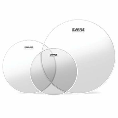 Picture of Evans G1 Tompack Clear, Standard (12 inch, 13 inch, 16 inch)