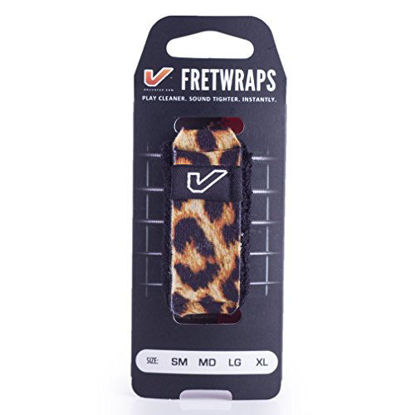 Picture of Gruv Gear FretWraps Wild 'Leopard' String Muter 1-Pack (Large) (FW-1PK-LEP-LG)