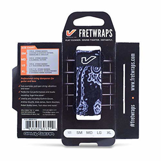 Picture of Gruv Gear Bandana FretWraps , Large, Black