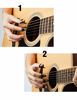 Picture of Thumb Picks Plectrum With Plastic Picks Case,1 Dozen (12 Pieces) Celluloid Guitar thumb picks Mandolin Banjo thumb picks and Free 8pcs 0.46mm Guitar Picks (Mix Color)