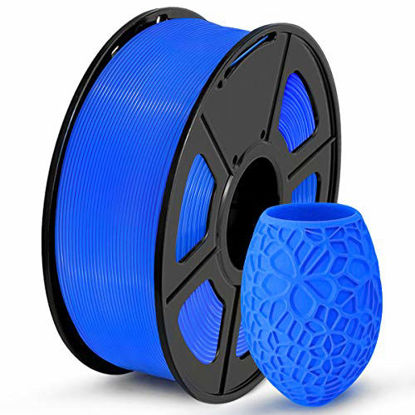 Picture of SUNLU PLA 3D Printer Filament, PLA Filament 1.75mm Dimensional Accuracy +/- 0.02 mm, 1 kg Spool, PLA Blue